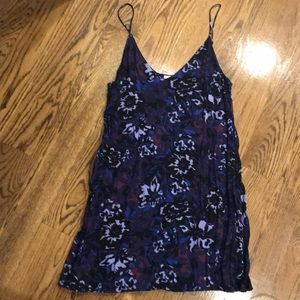 Aritzia floral pattern mini dress